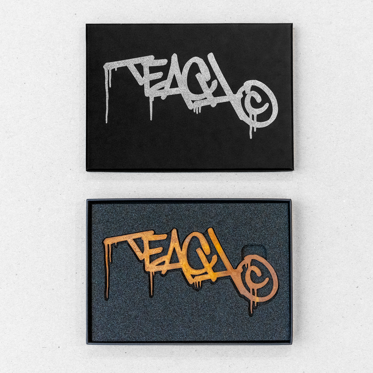 Teach - Mild Steel Sculpture - Rust