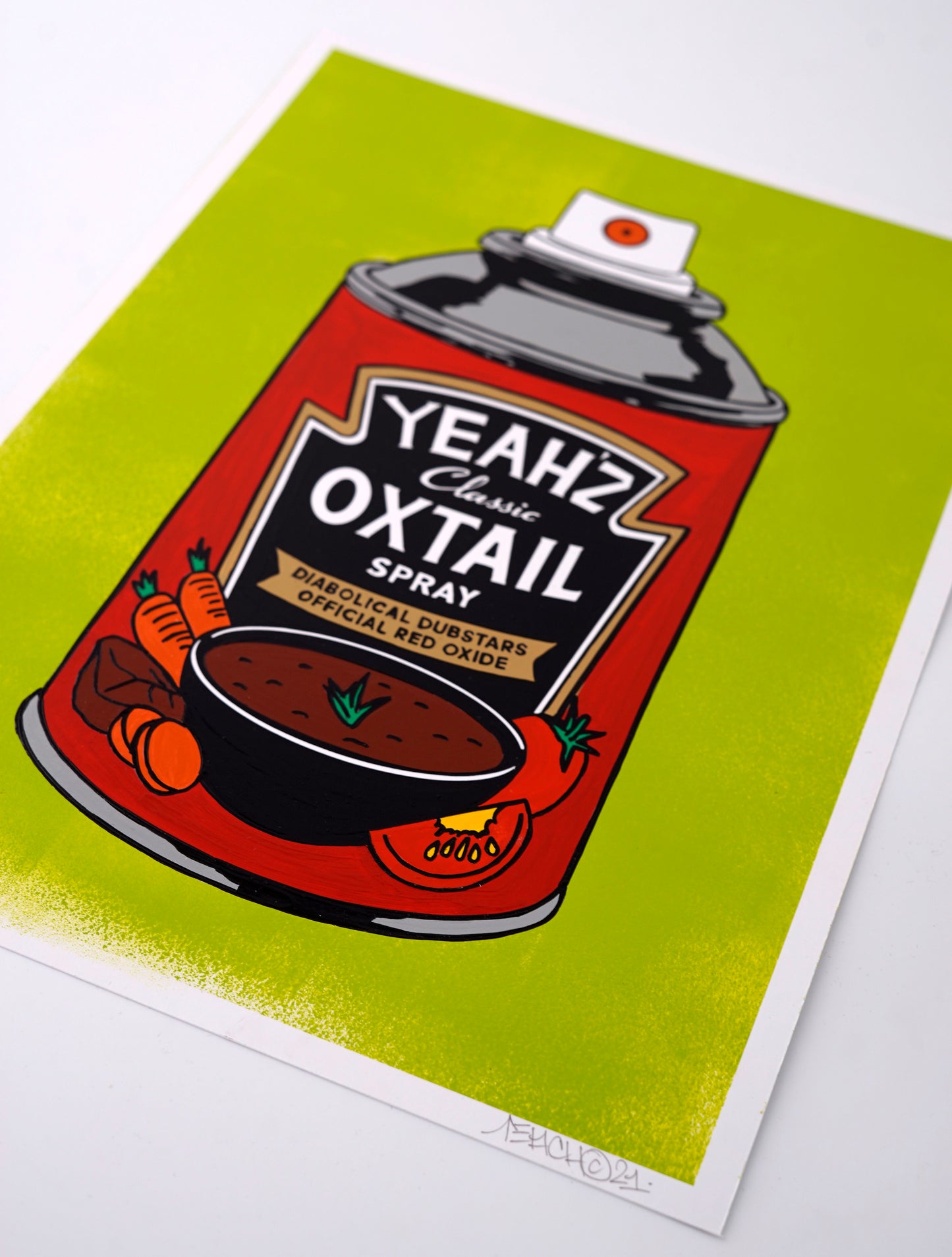Yeah's Oxtail Spray Painting