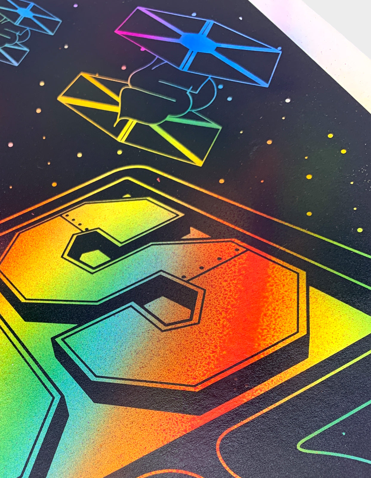 Teach Yeah Wars Hand-Finished Screen Print, 09 of 20