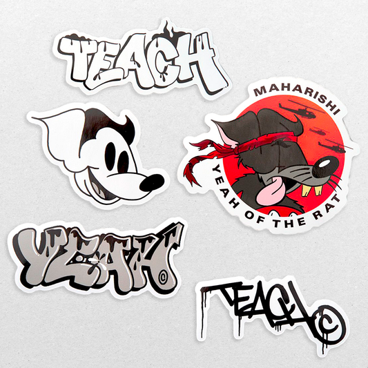 Teach Yeah Of The Rat Sticker Pack