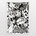 Yeah of the Rat Screen Print, black (AP) (LAST ONE)