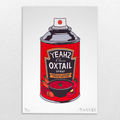 Yeah's Oxtail Spray Screen Print