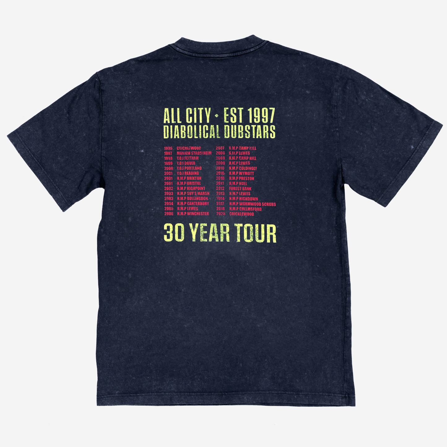 ZONK - AC DDS - 30 YEAR TOUR - T-SHIRT