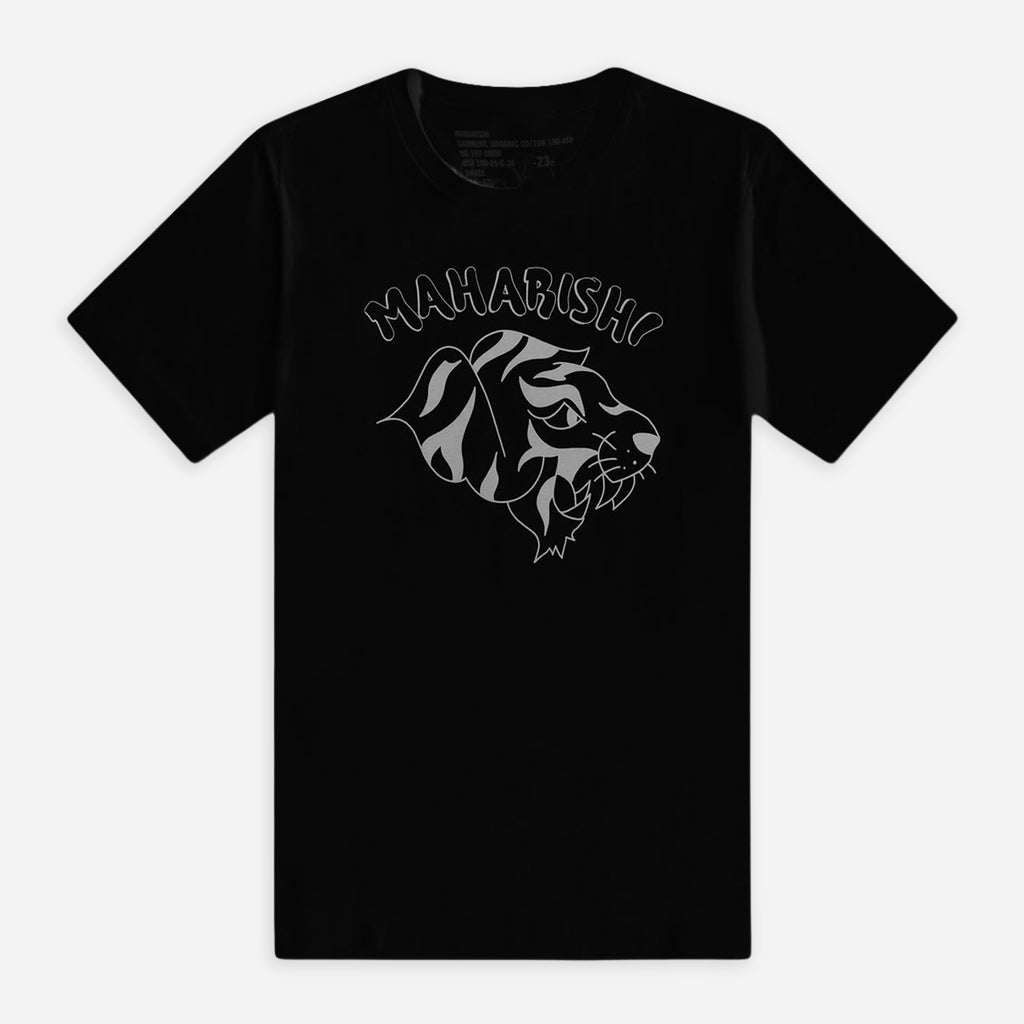 Teach x Maharishi Tiger - 2022 Black T-shirt (DEADSTOCK)