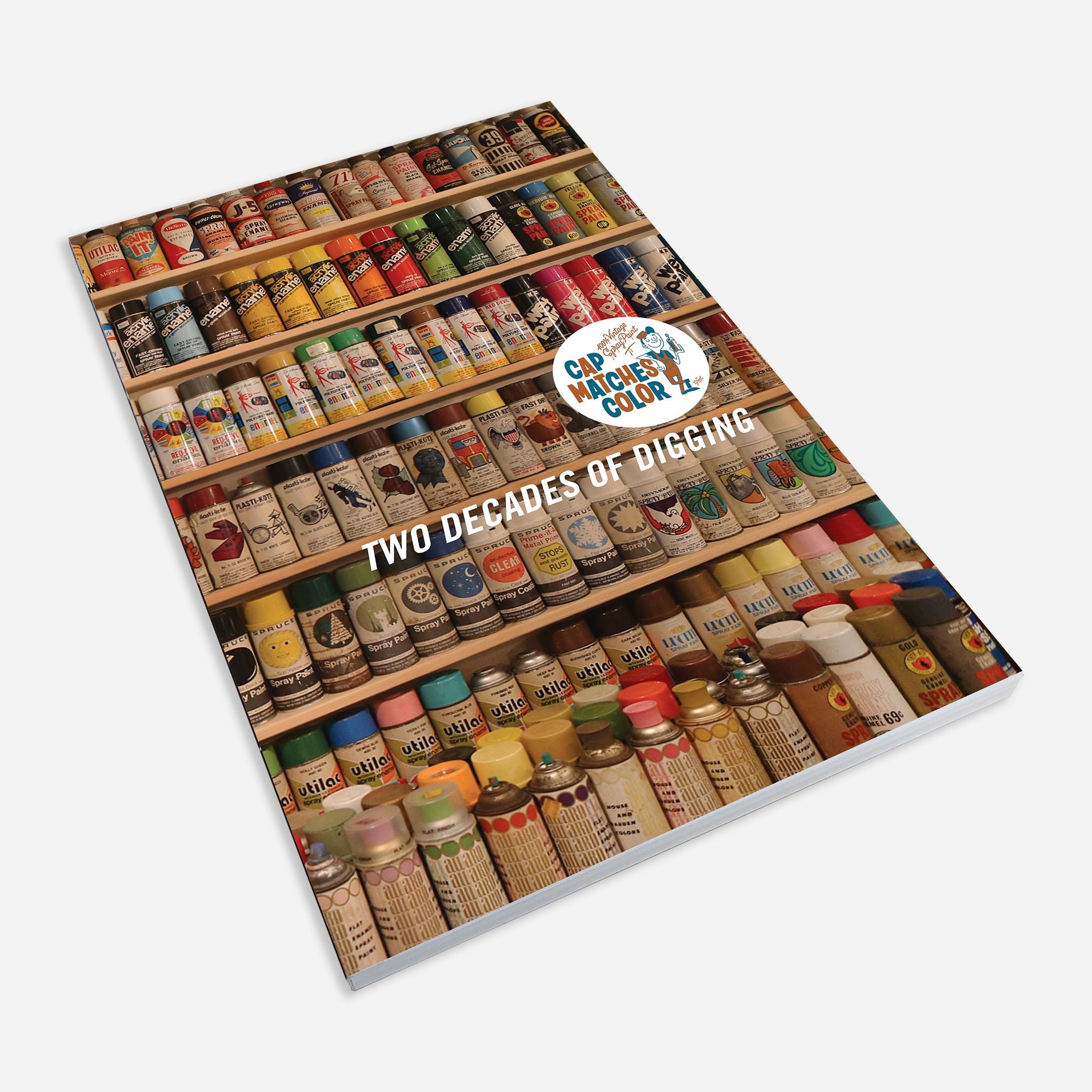 Cap Matches Color 'Two Decades of Digging' 2nd edition