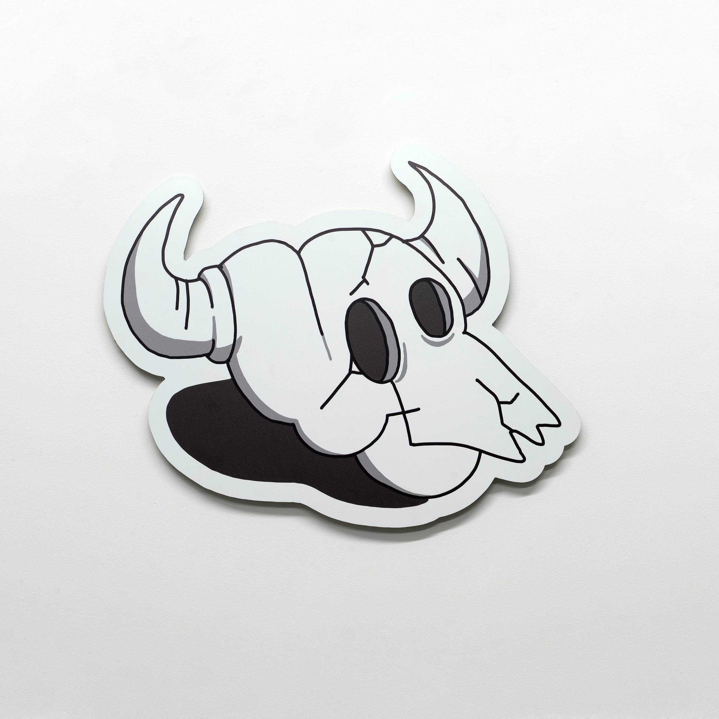 Teach Ye Ox Skull White