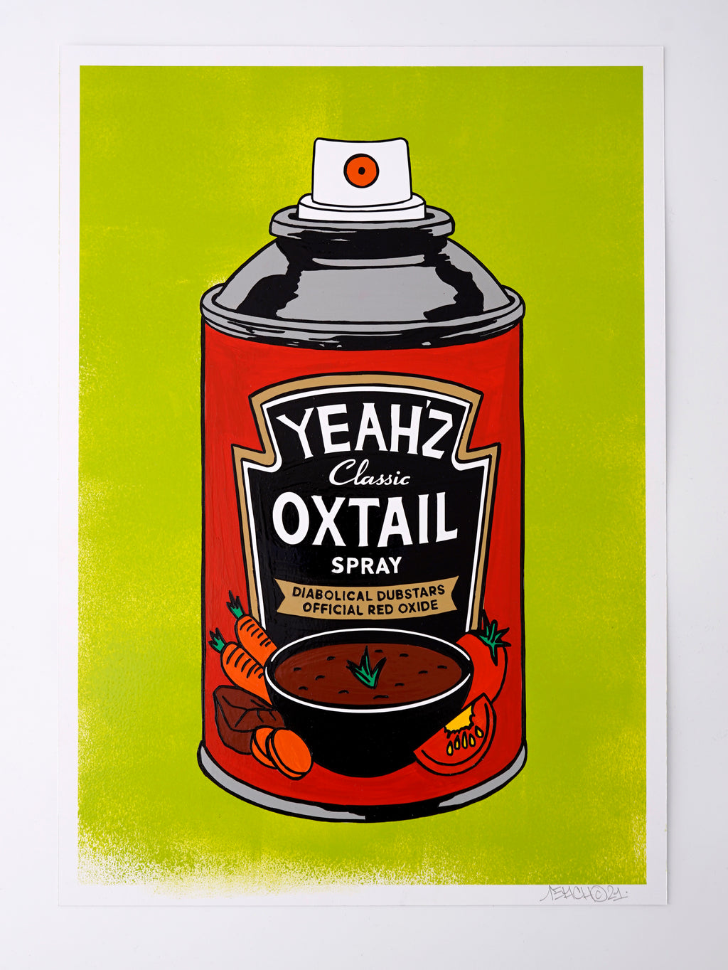 Yeah's Oxtail Spray Painting