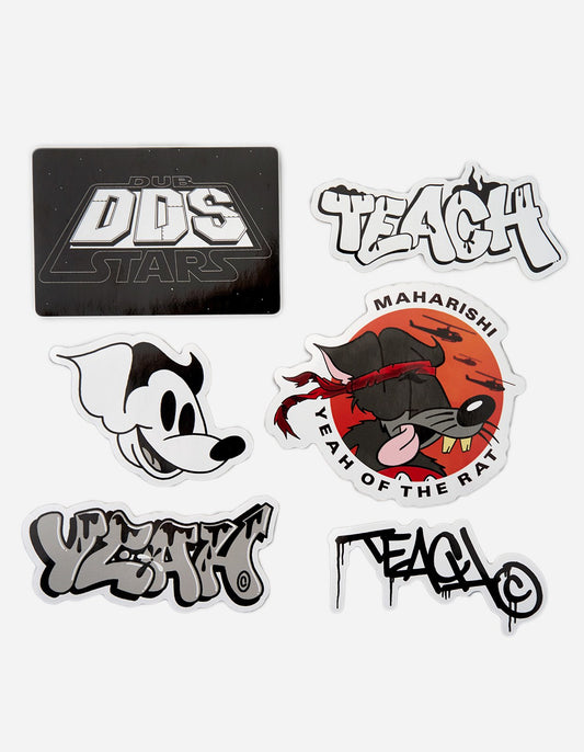 Teach Yeah Of The Rat Sticker Pack