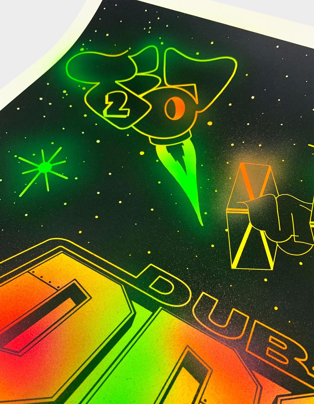 Teach Yeah Wars Hand-Finished Screen Print, 11 of 20