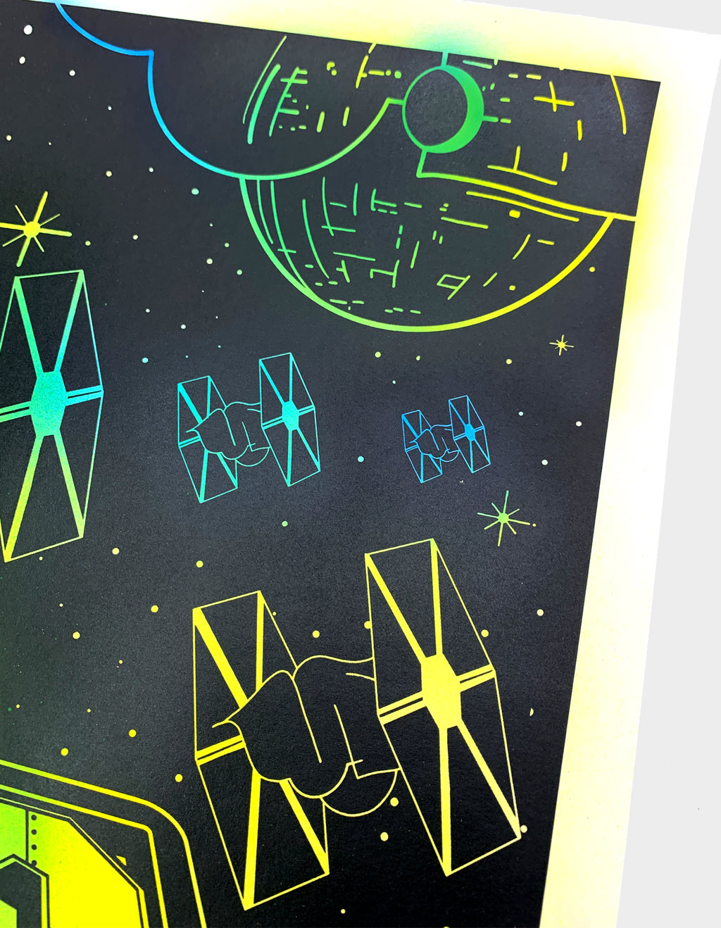 Teach Yeah Wars Hand-Finished Screen Print, 18 of 20